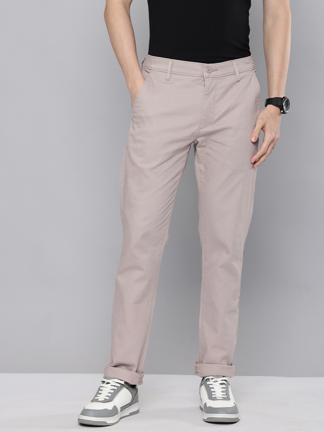 

Levis Men Slim Fit Chinos Trousers, Grey