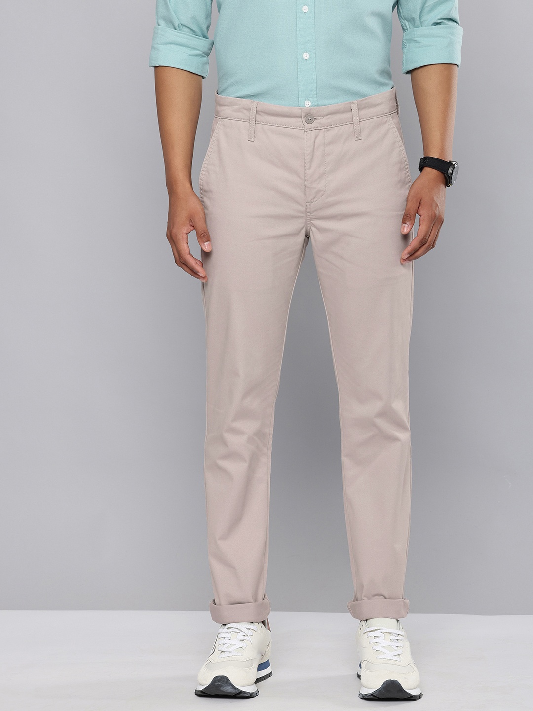 

Levis Men Slim Fit Chinos Trousers, Grey