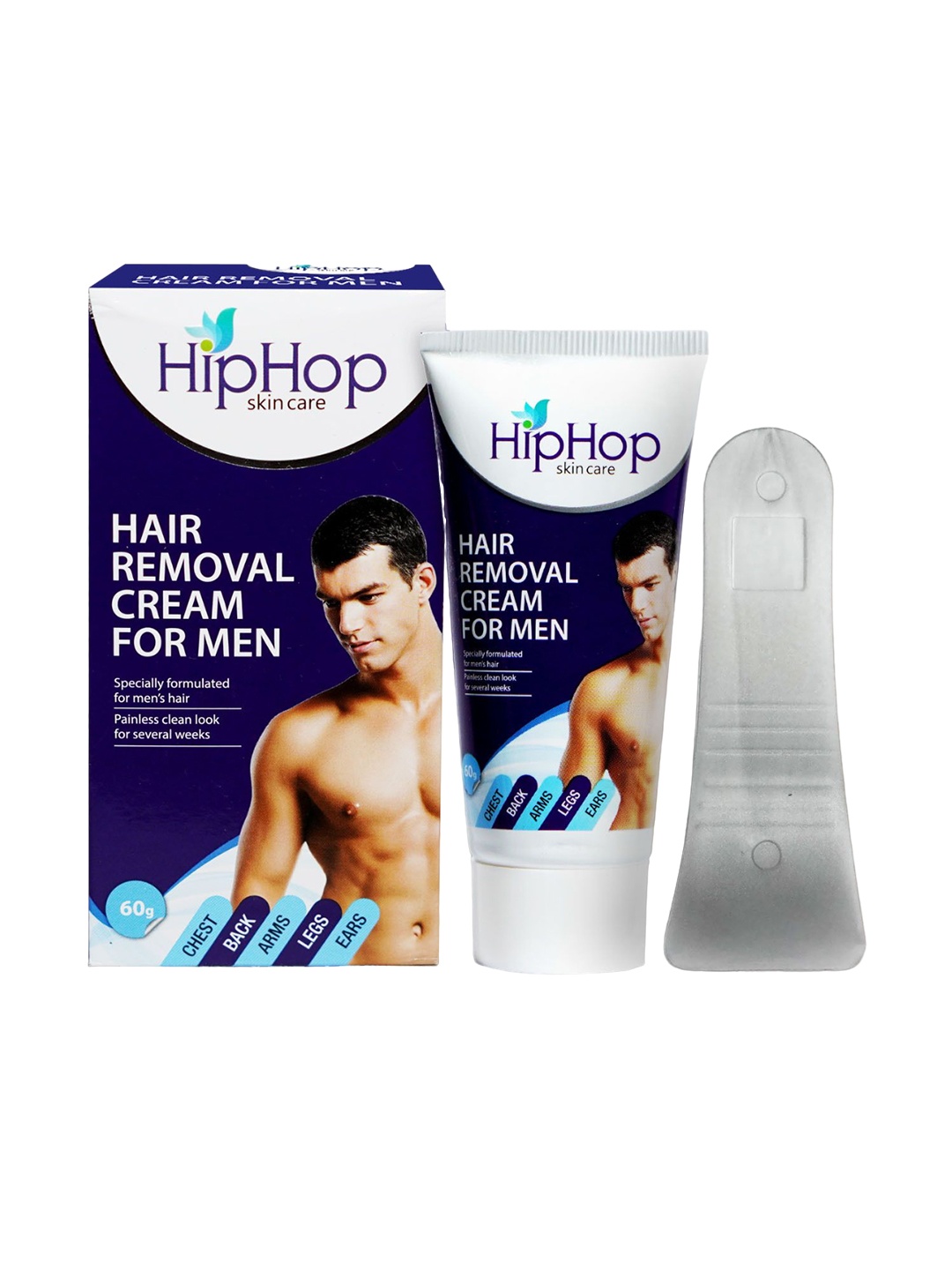 

HipHop Skincare Hair Removal Cream - 60g, Purple