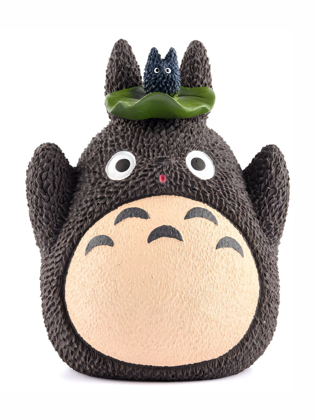 

COMICSENSE Grey & Beige My Neighbour Totoro Anime Piggy Bank Figurine Showpiece