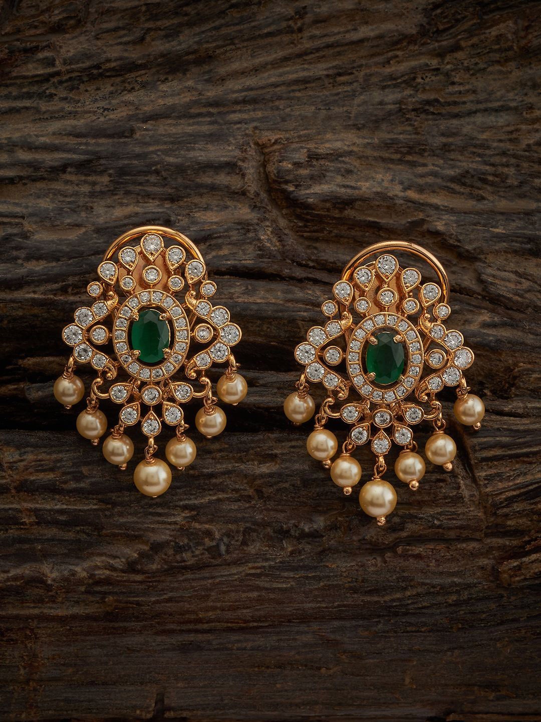 

Kushal's Fashion Jewellery Gold Plated Classic Stud Earrings