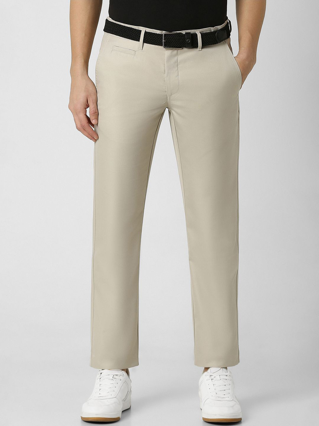 

Van Heusen Sport Men Slim Fit Trousers, Beige