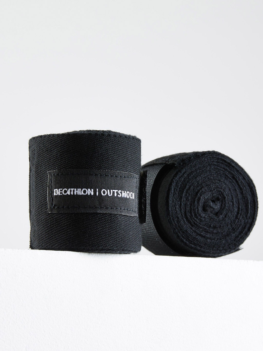 

OUTSHOCK By Decathlon Adult Black Boxing Wraps 2.5M