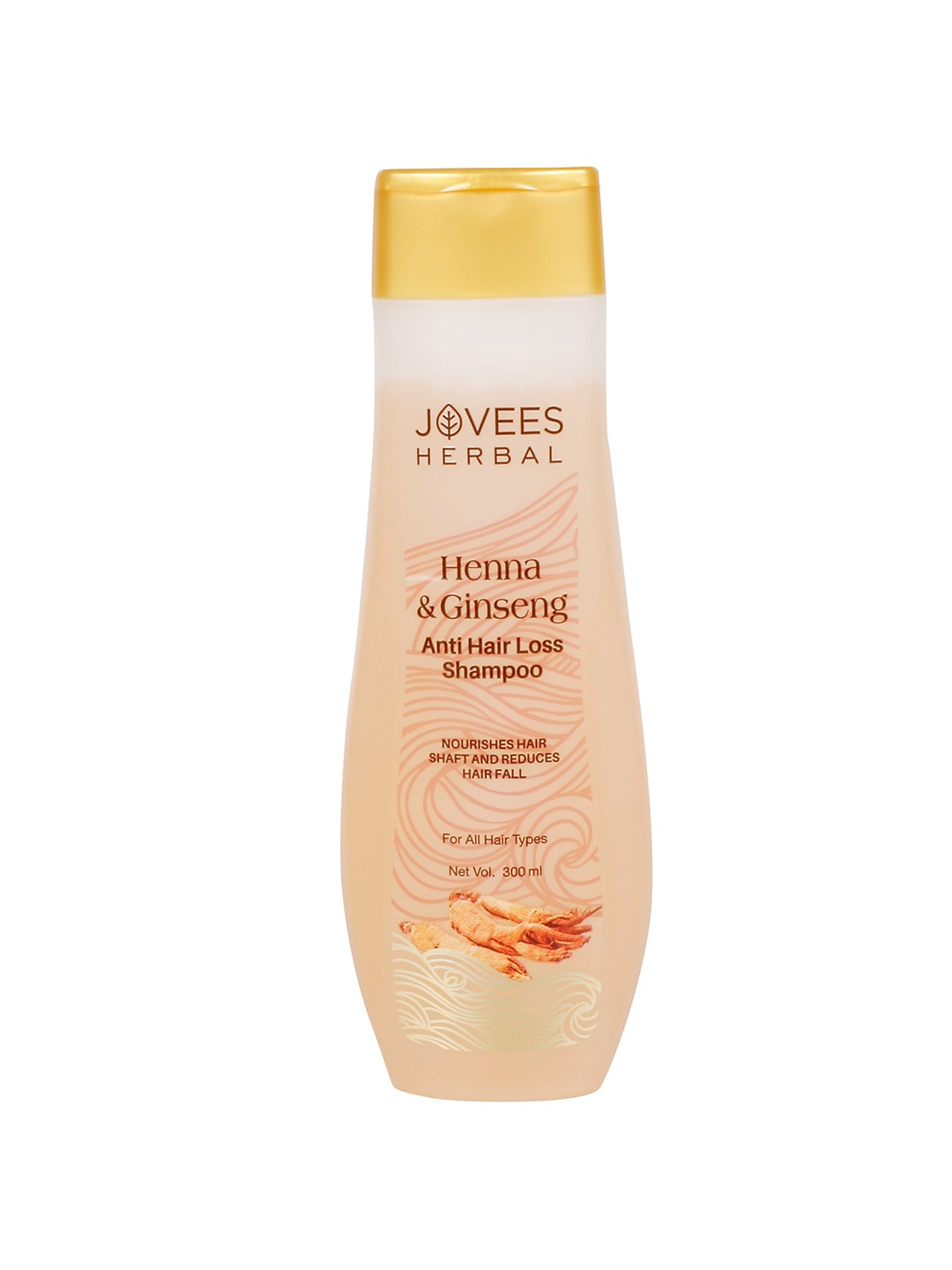 

Jovees Henna & Ginseng Anti Hair Loss Shampoo 300ml, Beige