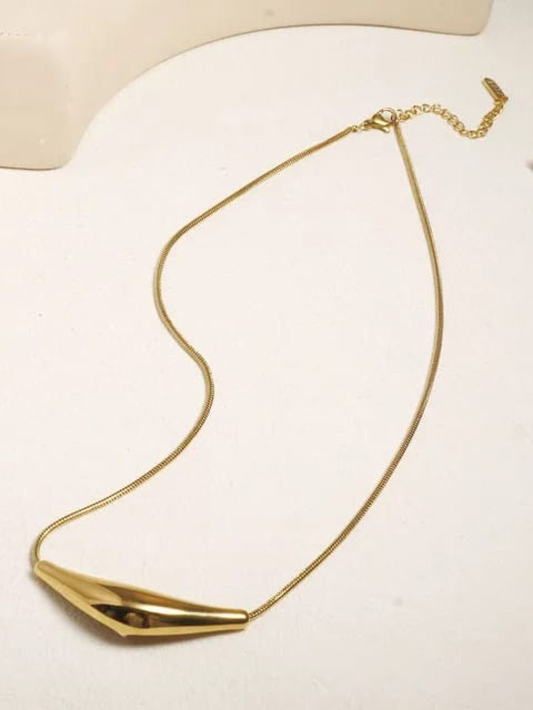 

KRYSTALZ Gold Plated Stainless Steel Necklace