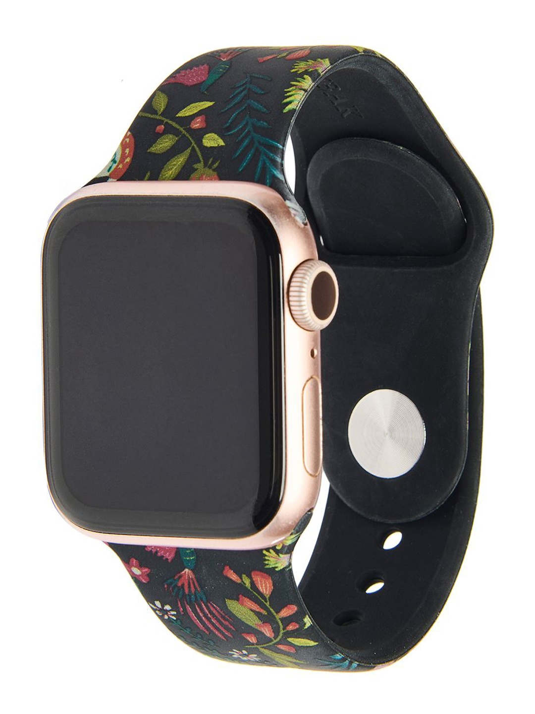 

Chumbak Printed Smartwatch Strap, Black