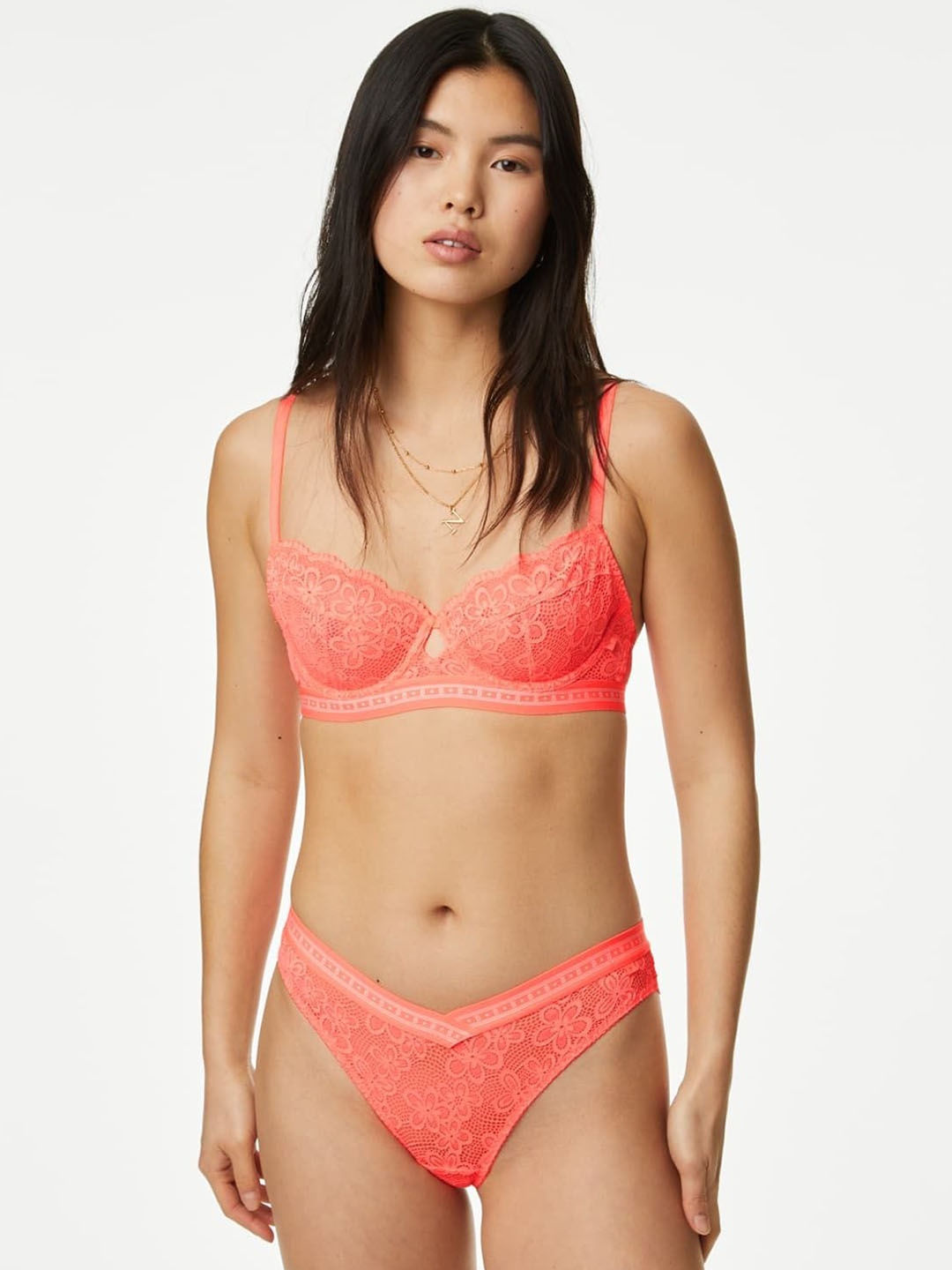 

Marks & Spencer Low Rise Basic Briefs T818835JSUNSET, Orange