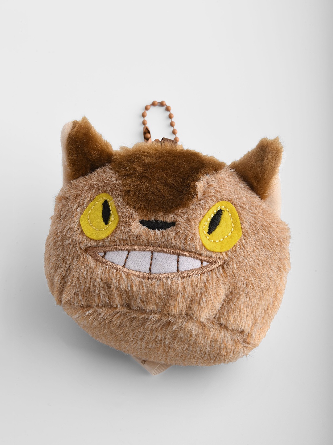 

COMICSENSE Totoro Cat Bus Anime Key Chain, Brown