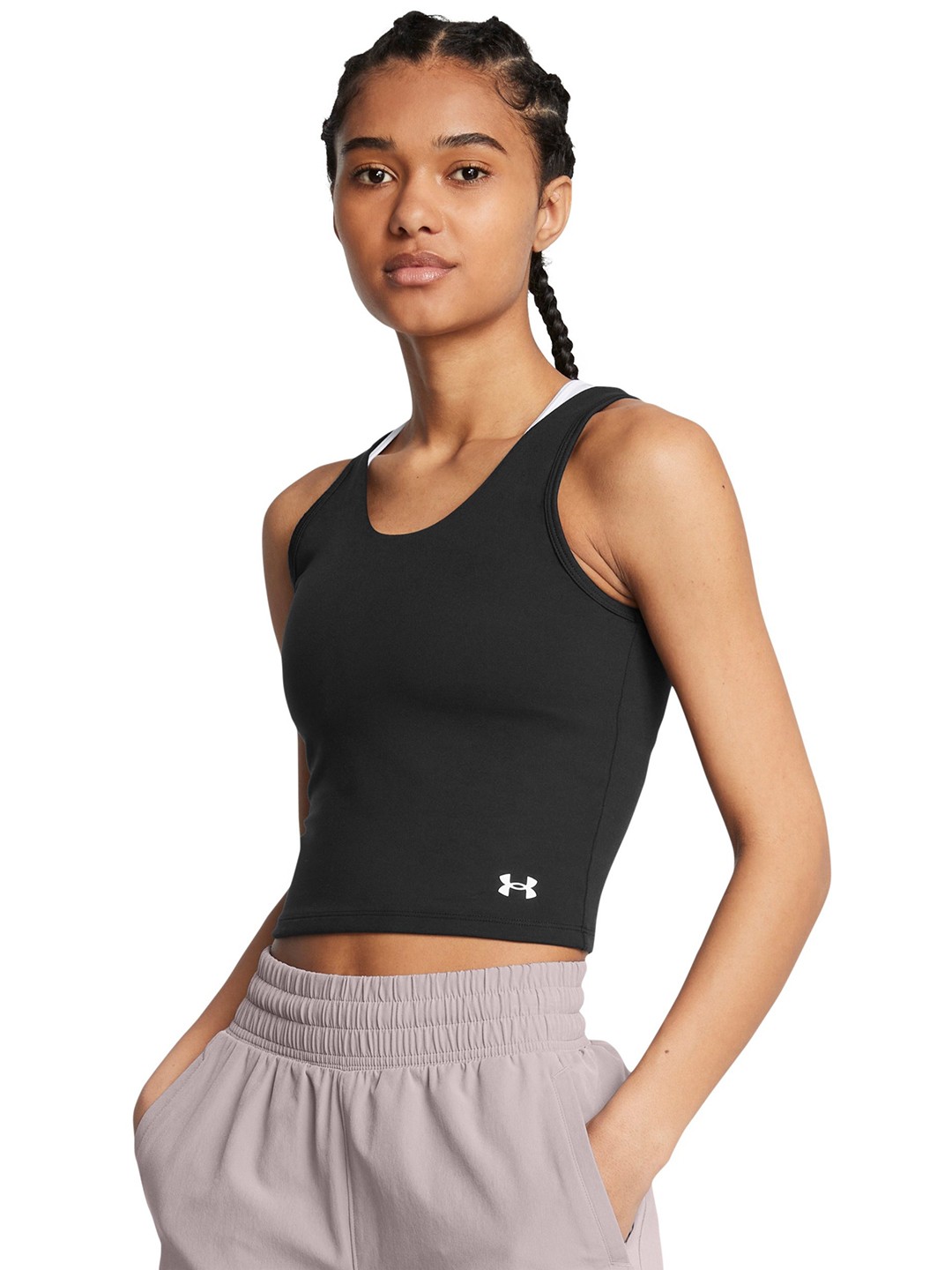 

UNDER ARMOUR Motion Tank Top, Black