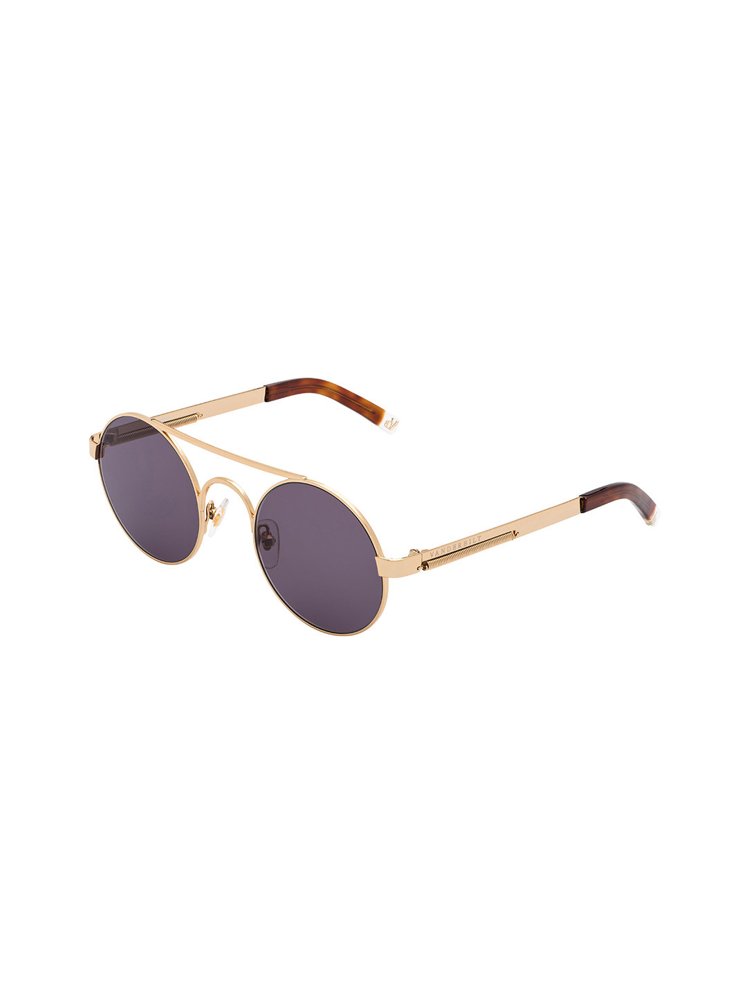 

VANDERBILT NEW YORK Unisex Round UV Procted Sunglasses, Grey