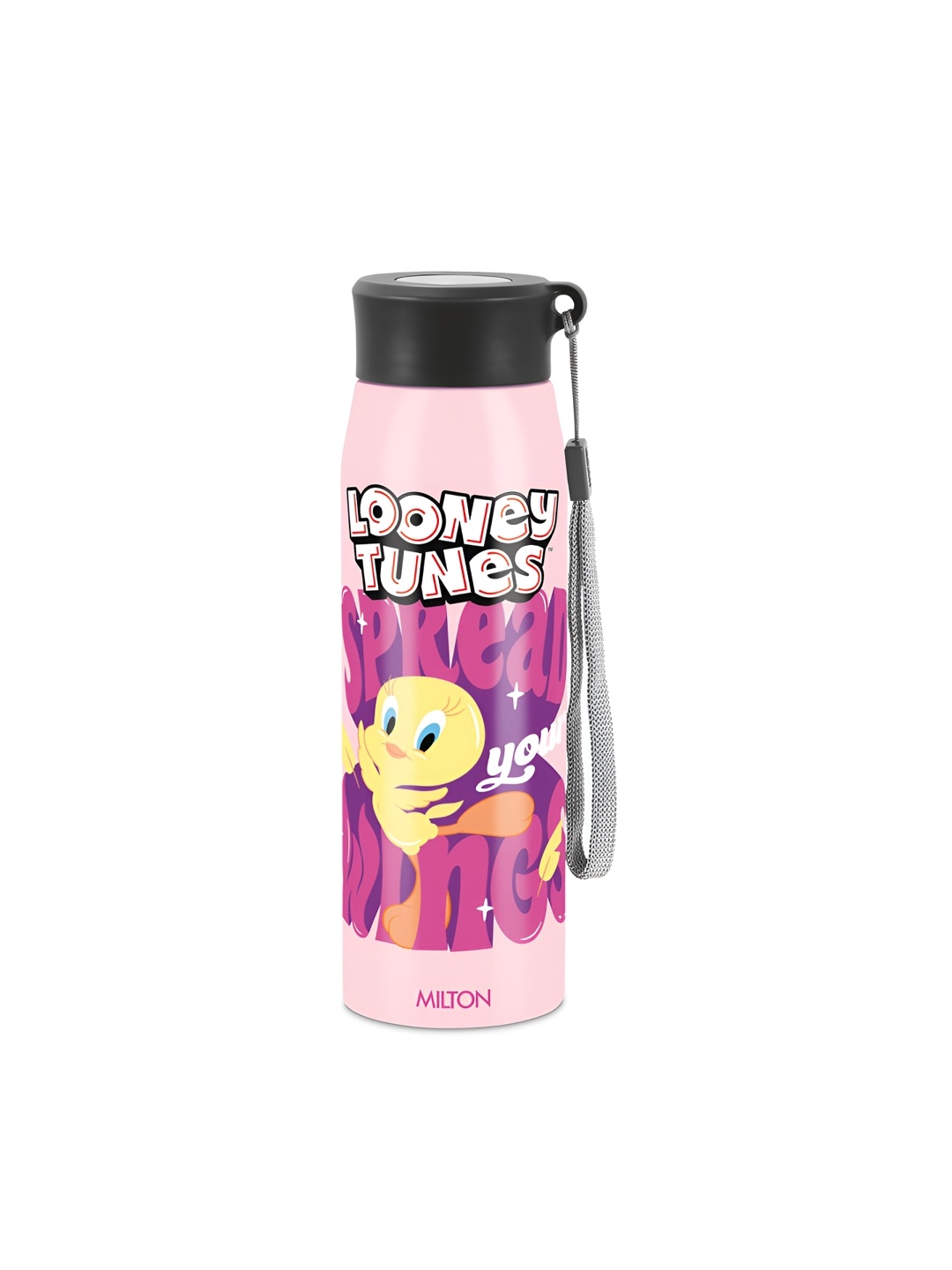 

Milton Kids Looney Tunes 650 Stainless Steel Leak Proof Handy Design Water Bottle 690 Ml, Pink