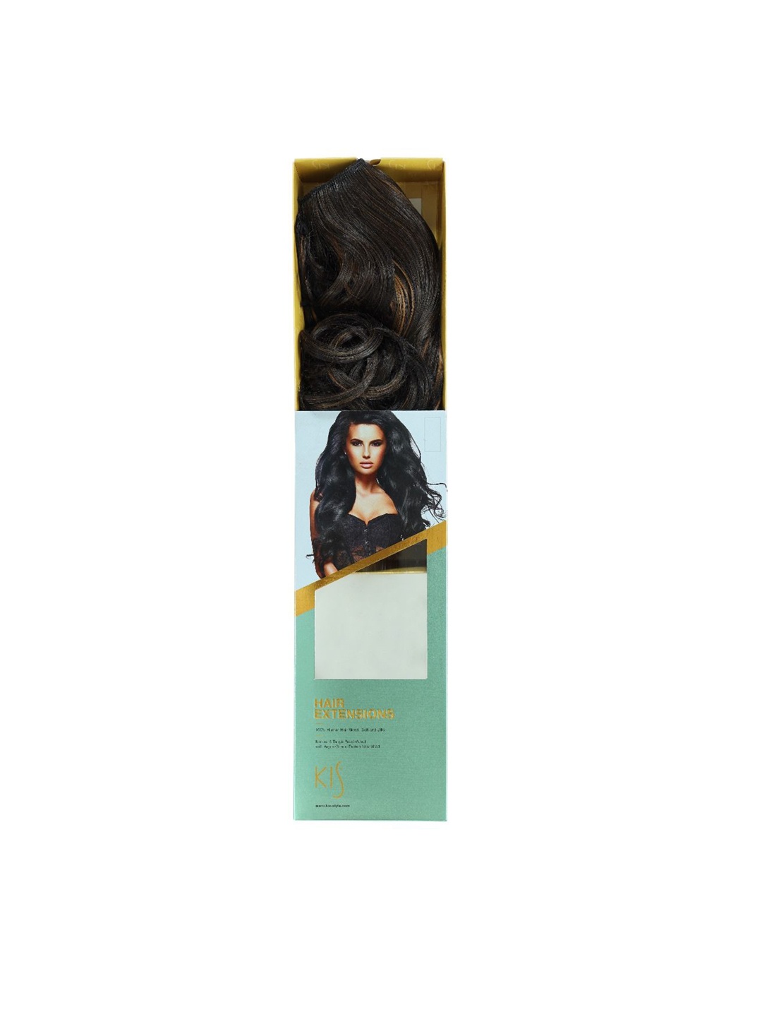 

KIS Straight Hair Extension - Highlight Gold