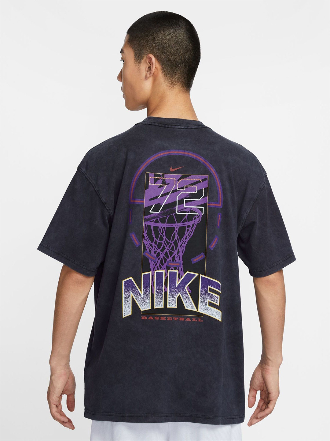 

Nike Men Max90 Basketball T-Shirt, Black