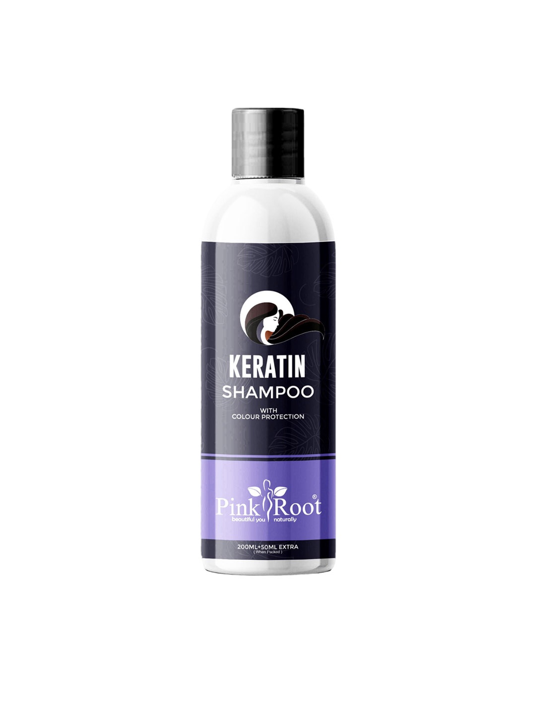 

Pink Root Keratin Hair Shampoo With Color Protection - 250ml, White