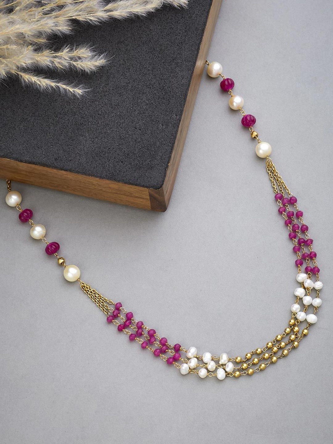 

Fabindia Gold-Plated Beaded Necklace