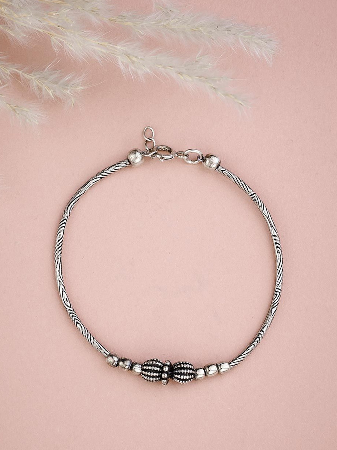

Fabindia Silver-Plated Wraparound Bracelet