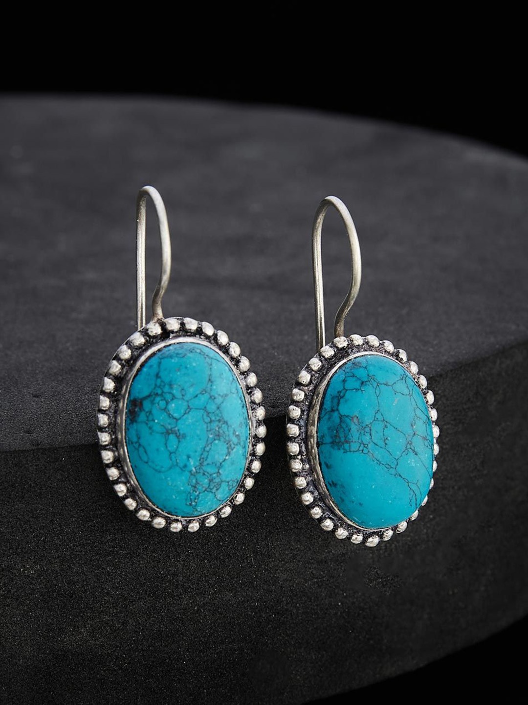 

Fabindia Contemporary Drop Earrings, Silver