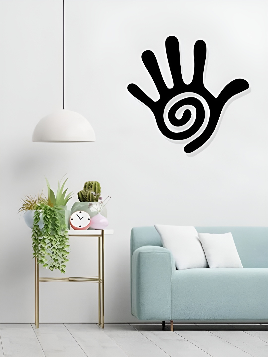 

ARTROOMS Black Metal Abstract Wall Decor