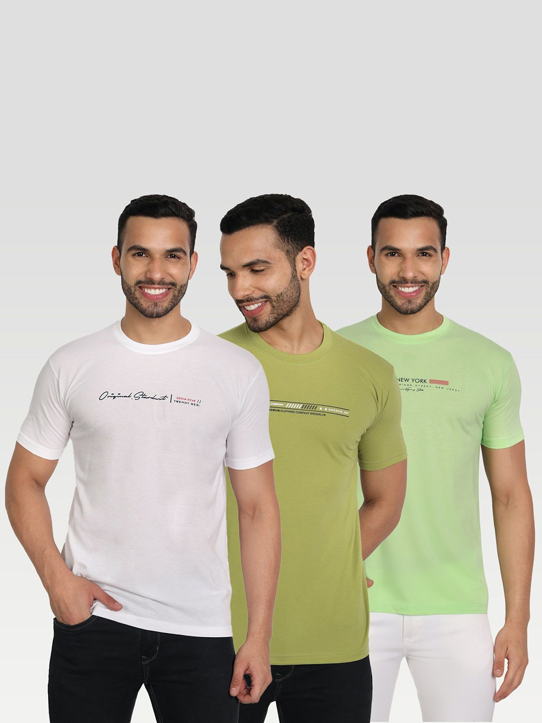 

ZEFFIT Men Typography 3 Pockets T-shirt, Multi