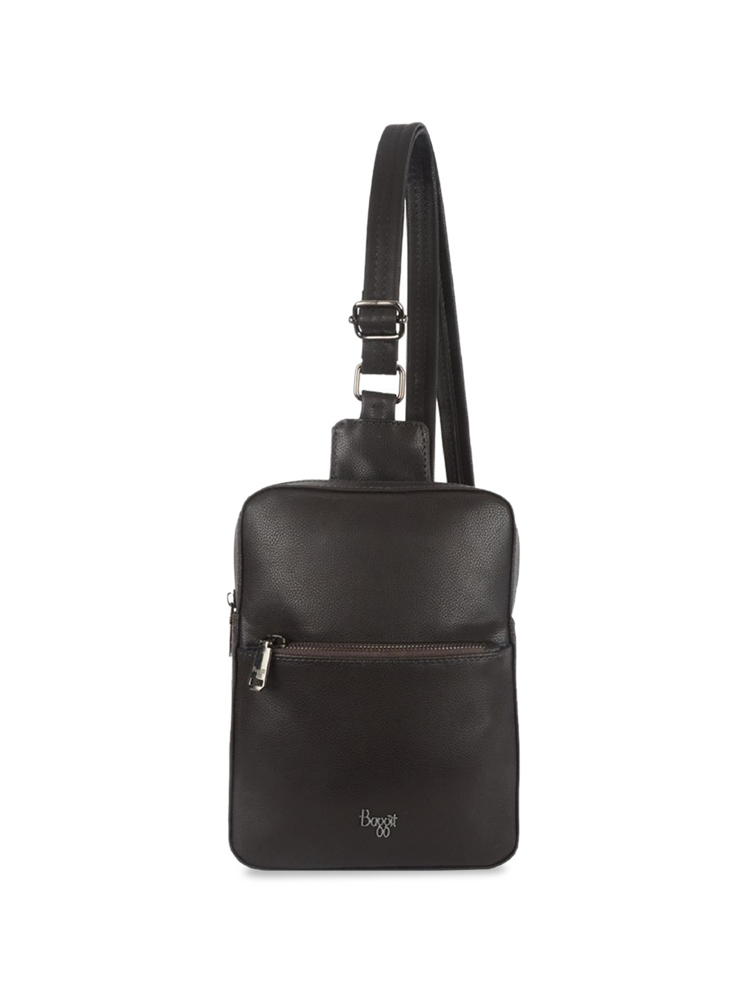

Baggit PU Structured Handheld Bag with Tasselled, Brown