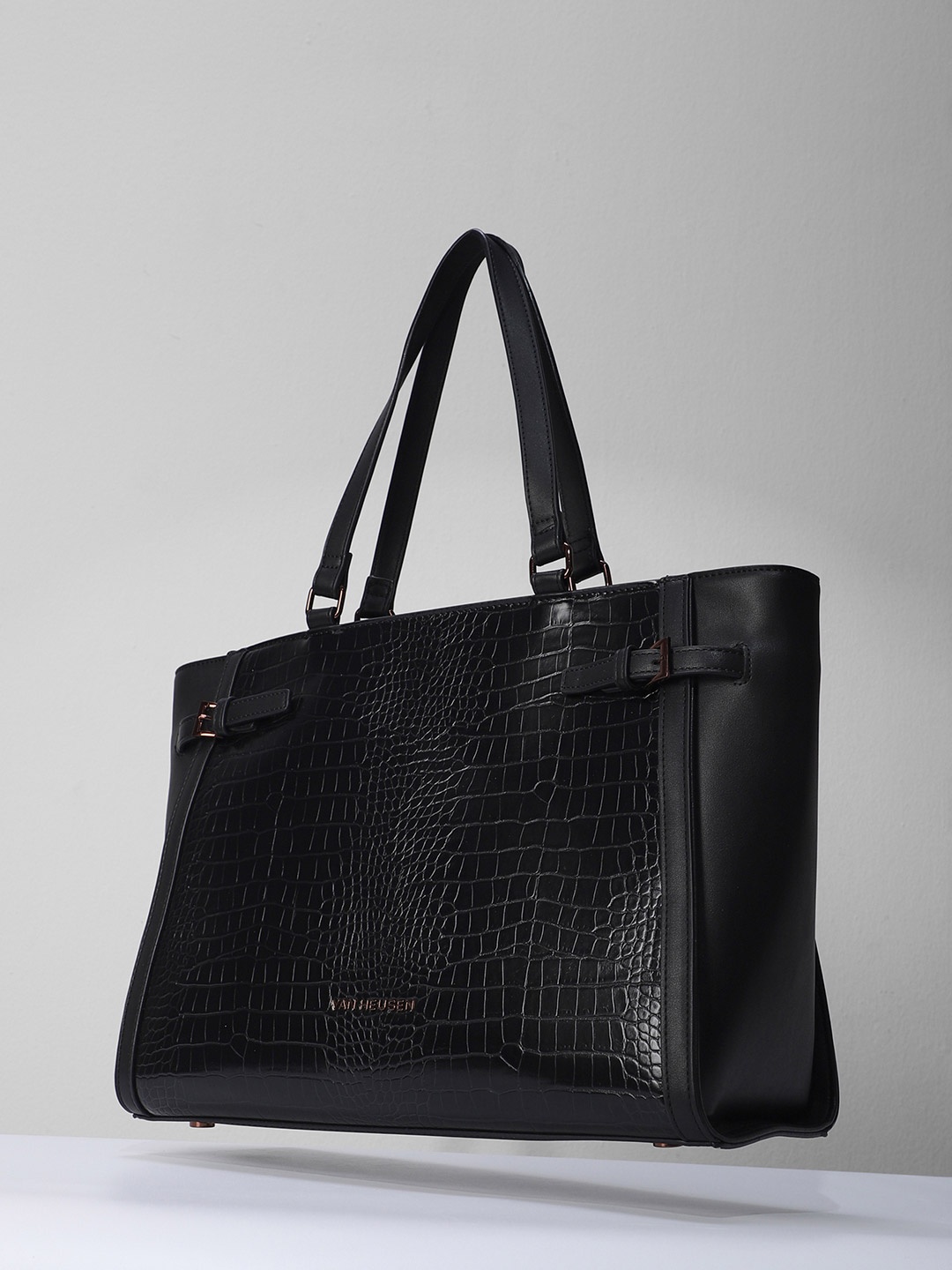 

Van Heusen Woman PU Swagger Shoulder Bag with Tasselled, Black