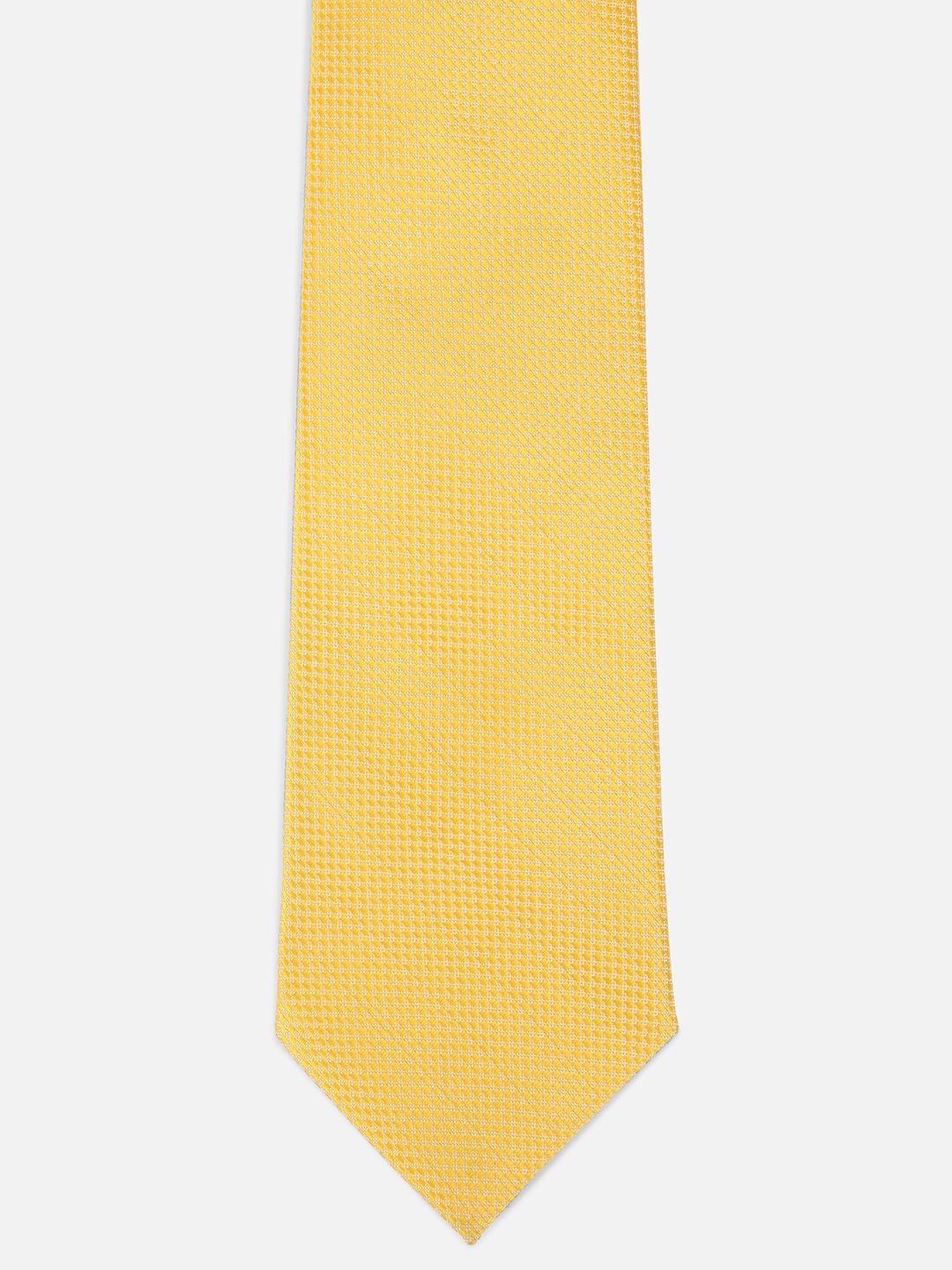 

Van Heusen Men Woven Design Skinny Formal Tie, Yellow