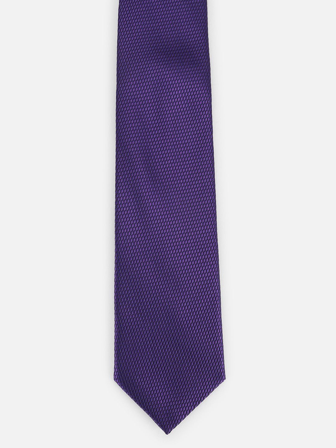 

Van Heusen Men Printed Skinny Tie, Purple