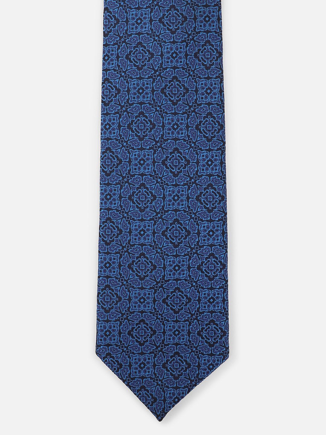 

Van Heusen Men Printed skinny Tie, Blue