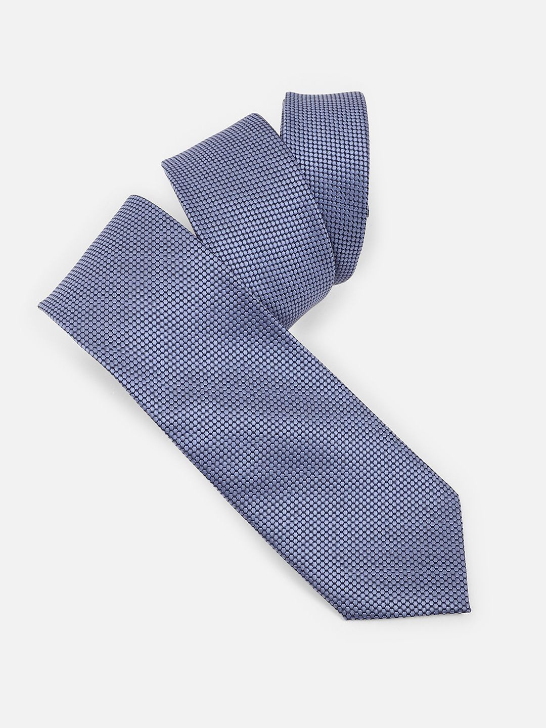 

Van Heusen Men Printed Broad Tie, Navy blue