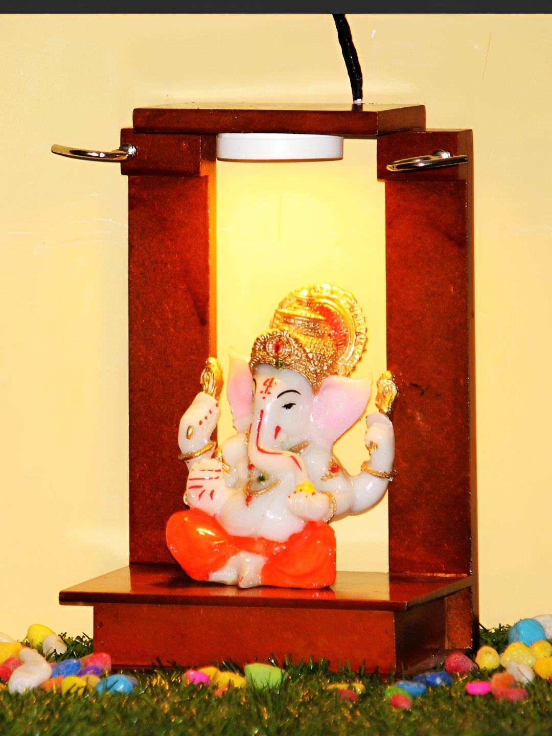 

BECKON VENTURE Orange Tiny Religious Idol Showpiece