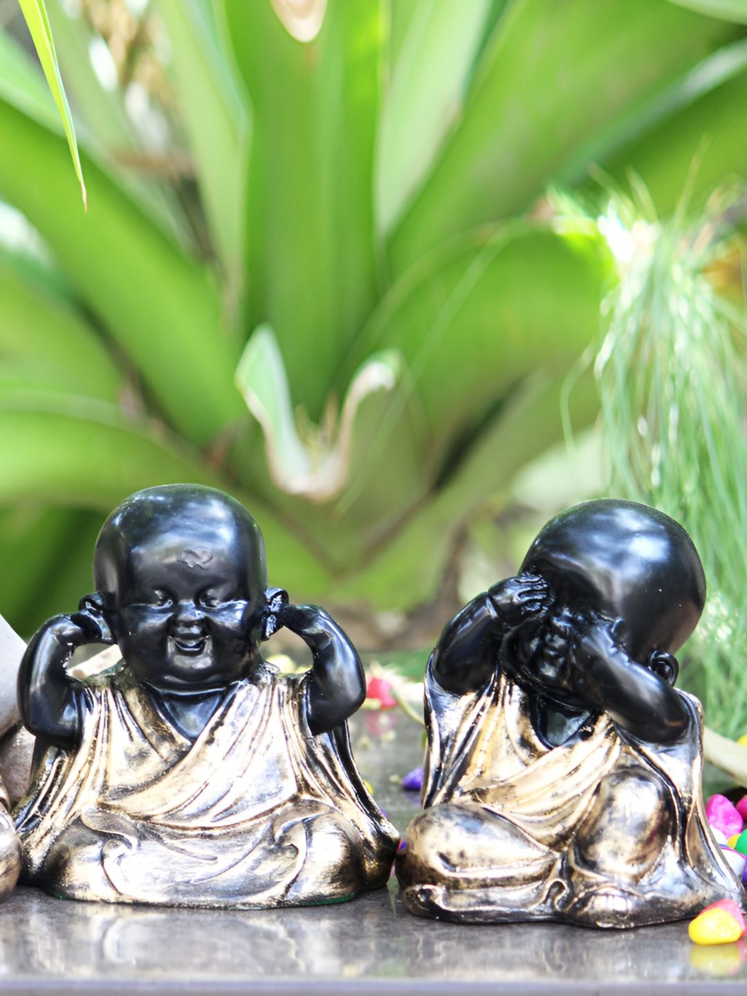 

BECKON VENTURE Black Fengshui Figurine Showpiece
