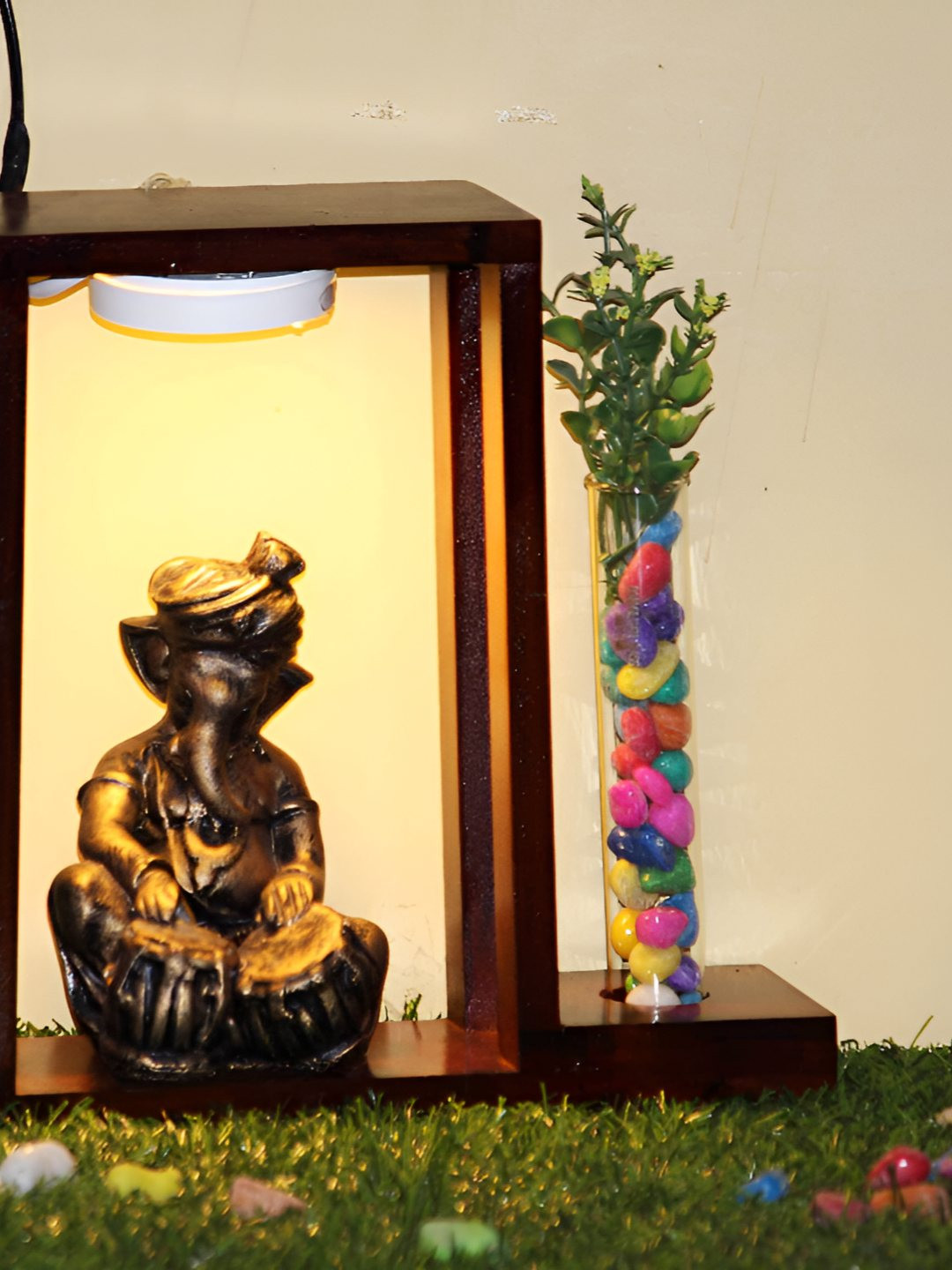 

BECKON VENTURE Gold-Toned Religious Idol Showpiece