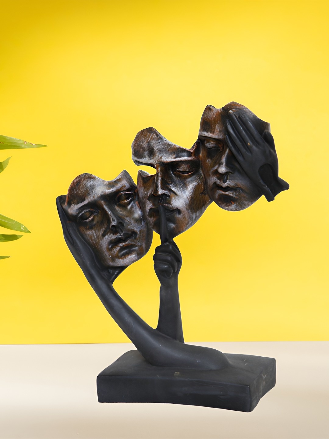 

BECKON VENTURE Brown Medium Figurine Showpiece