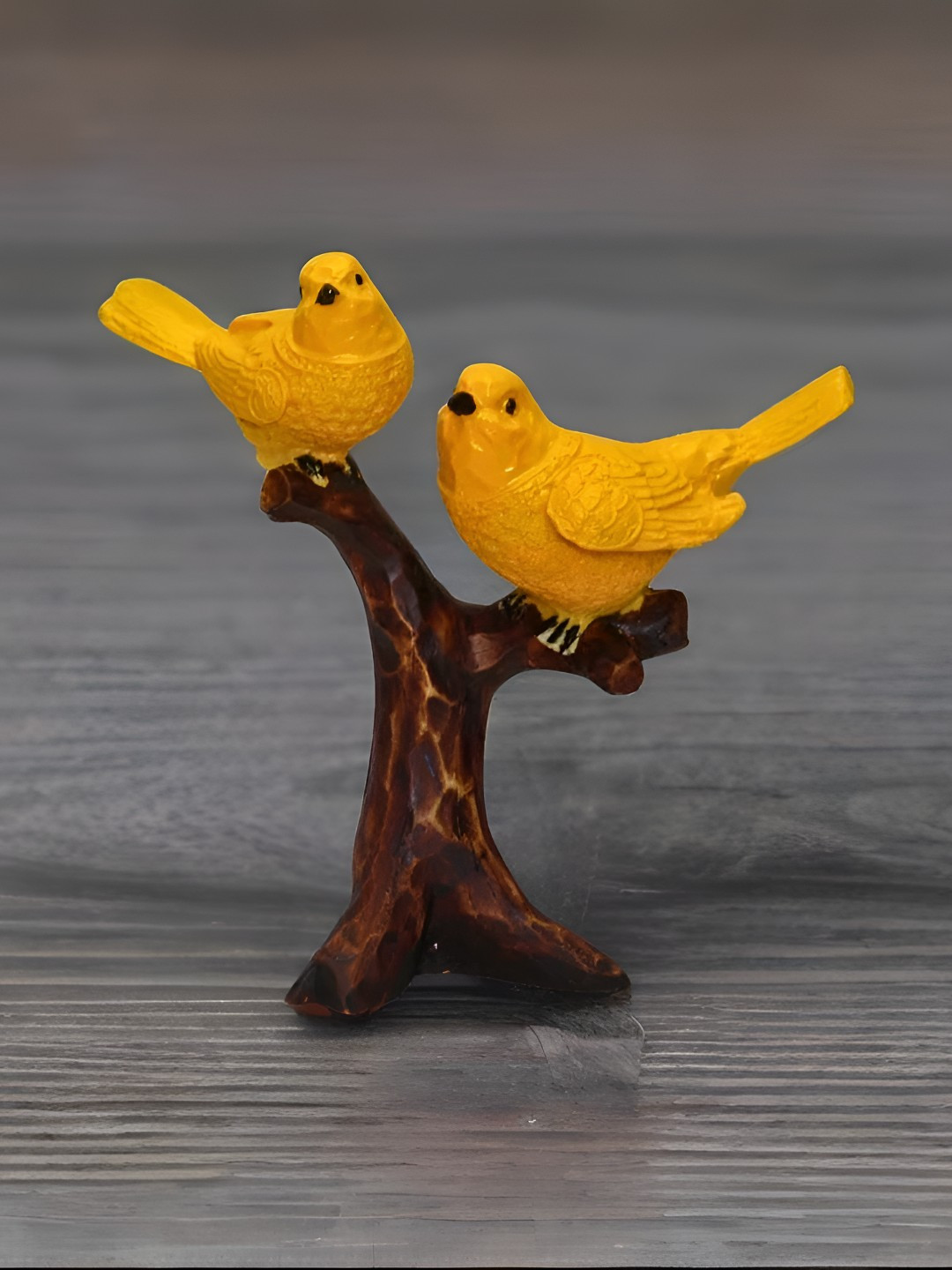 

BECKON VENTURE Brown & Yellow Birds and Animals Figurine Showpiece