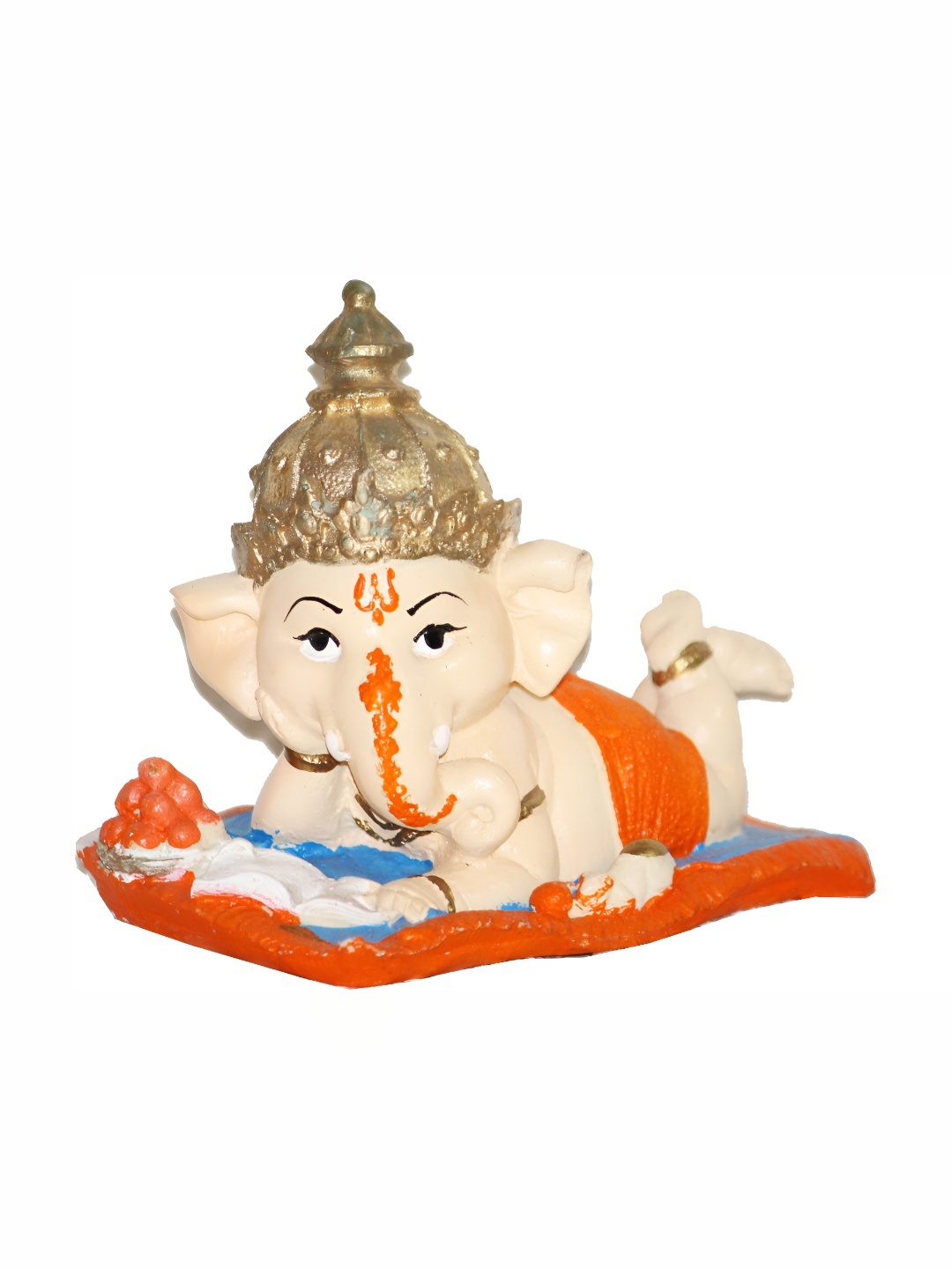 

BECKON VENTURE Red & Beige Religious Idol Showpiece