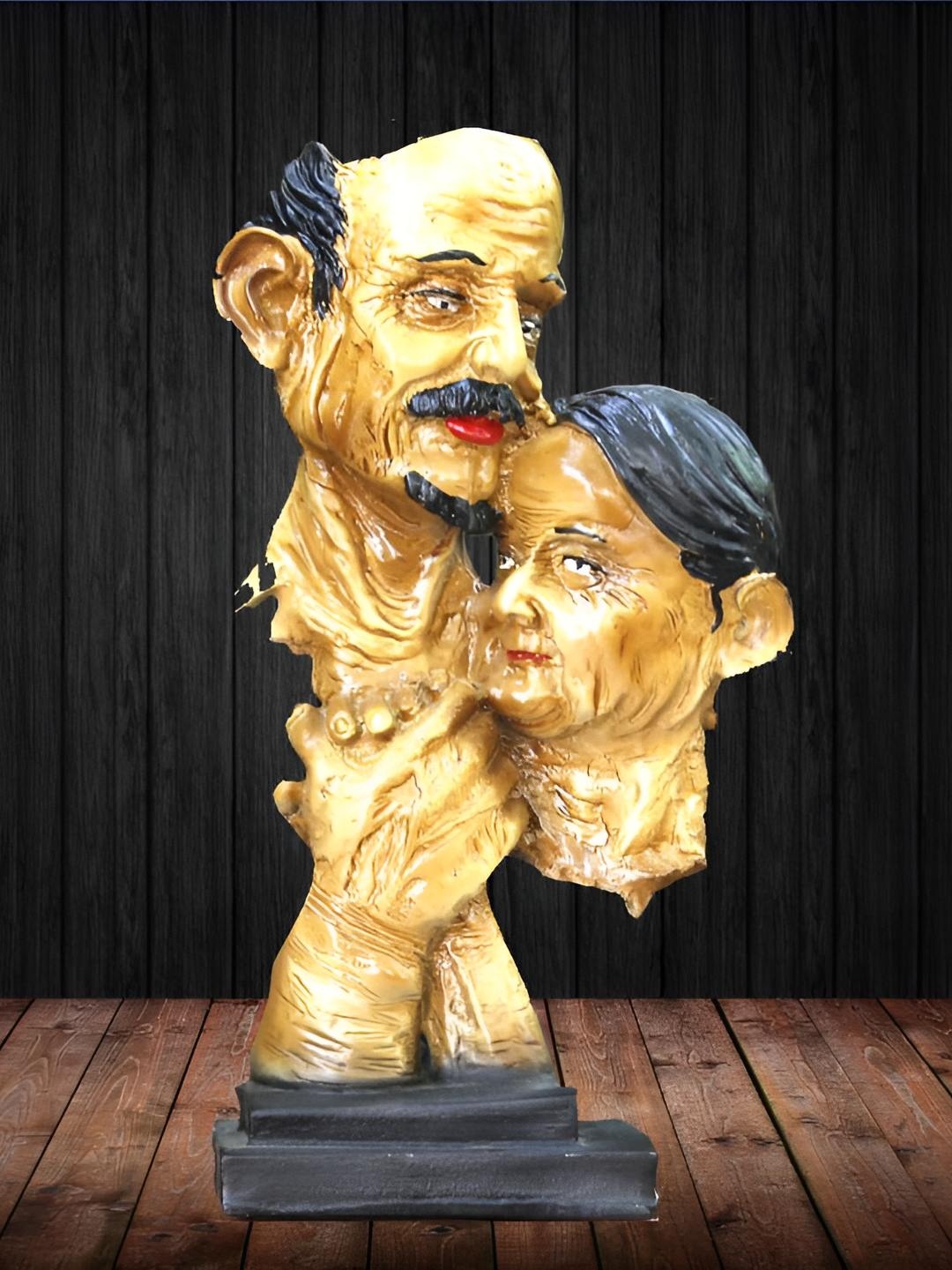 

BECKON VENTURE Gold-Toned & Black Medium Figurine Showpiece
