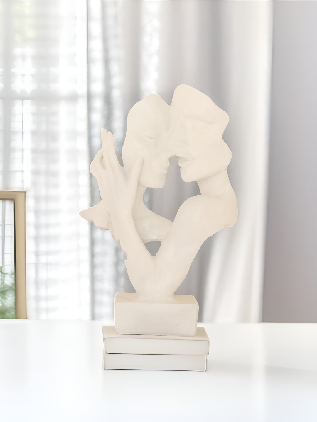 

BECKON VENTURE White Small Figurine Showpiece