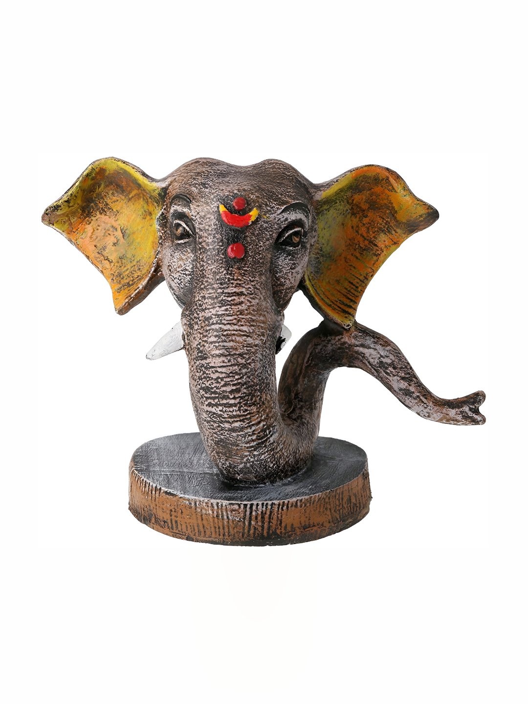 

BECKON VENTURE Brown Elephant Figurine Showpiece