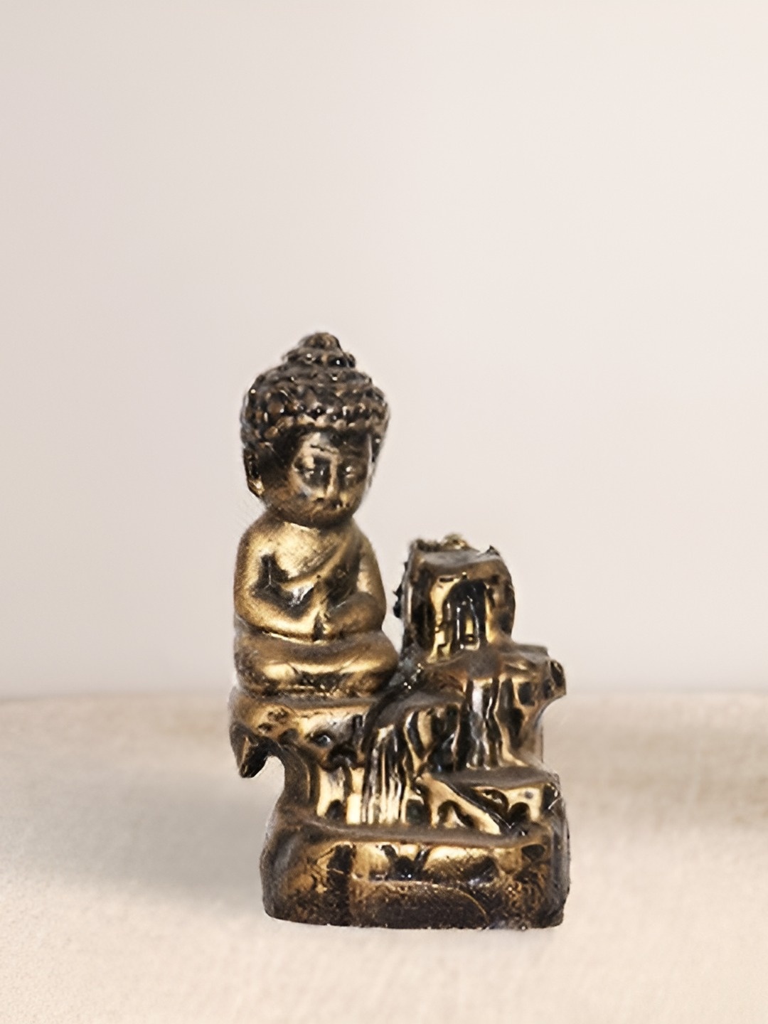 

BECKON VENTURE Gold-Toned Buddha Idol Showpiece