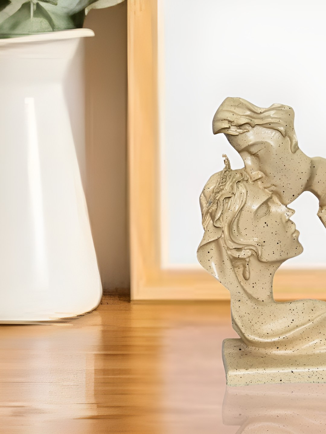 

BECKON VENTURE Beige Figurine Showpiece