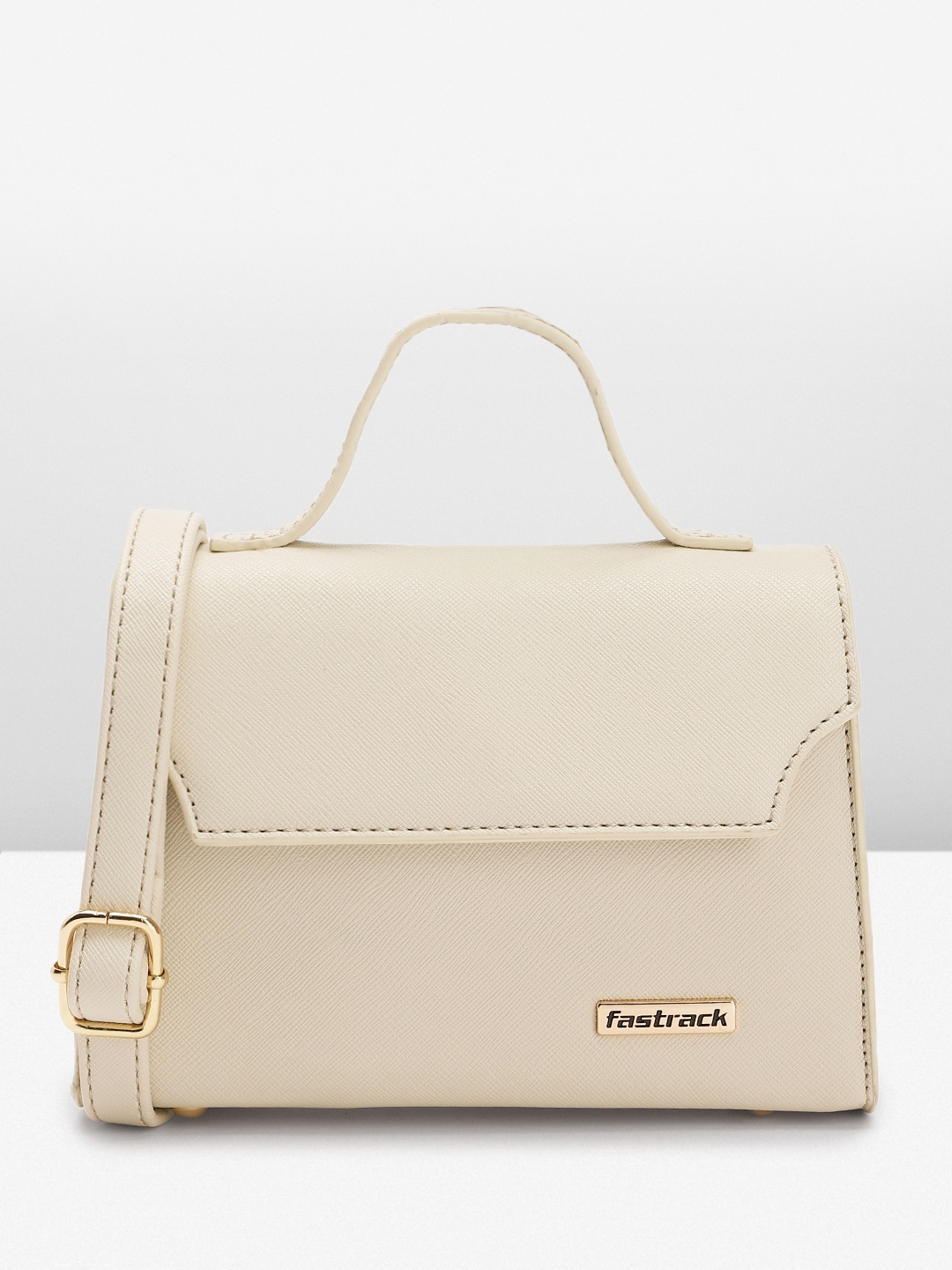 

Fastrack Structured Satchel, Off white