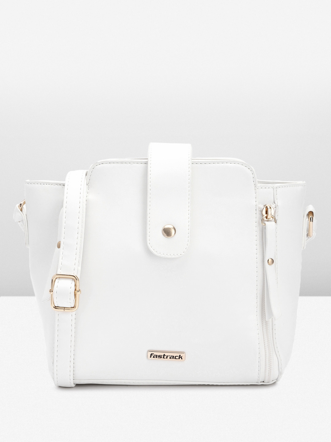 

Fastrack Structured Sling Bag, White