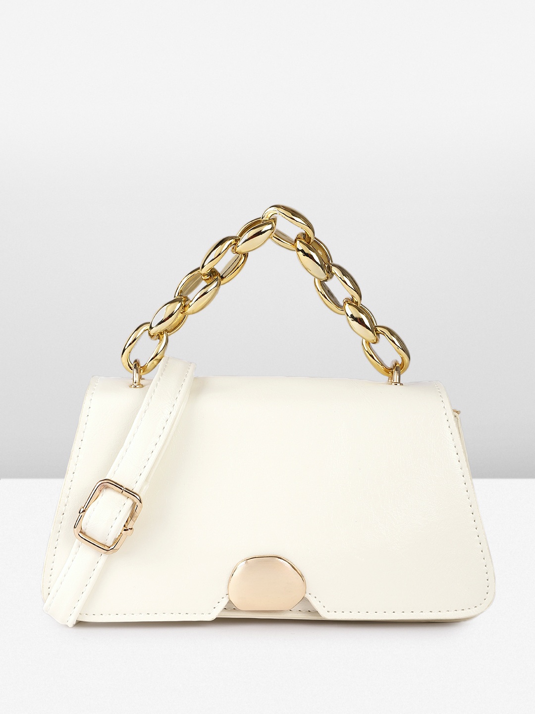 

Fastrack Structured Satchel, White