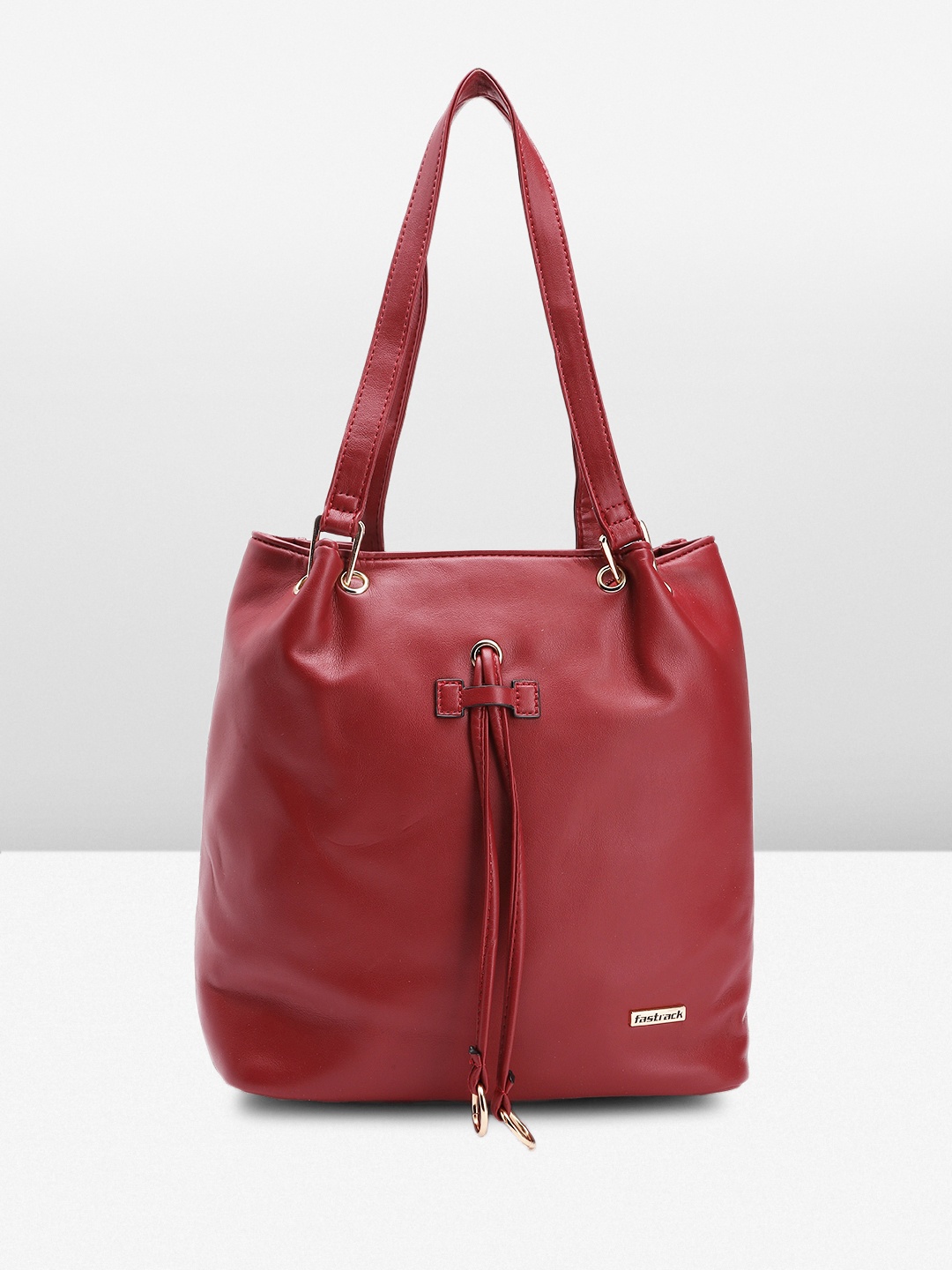 

Fastrack Women Solid Shoulder Bag, Maroon