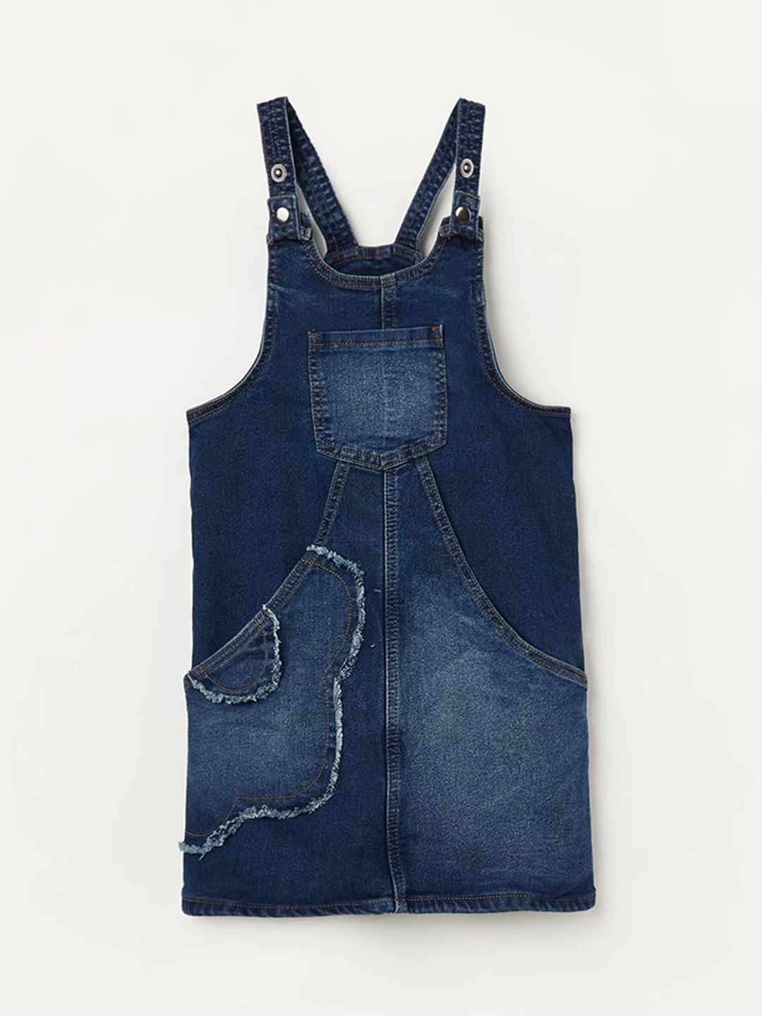 

Fame Forever by Lifestyle Pinafore Dress, Blue