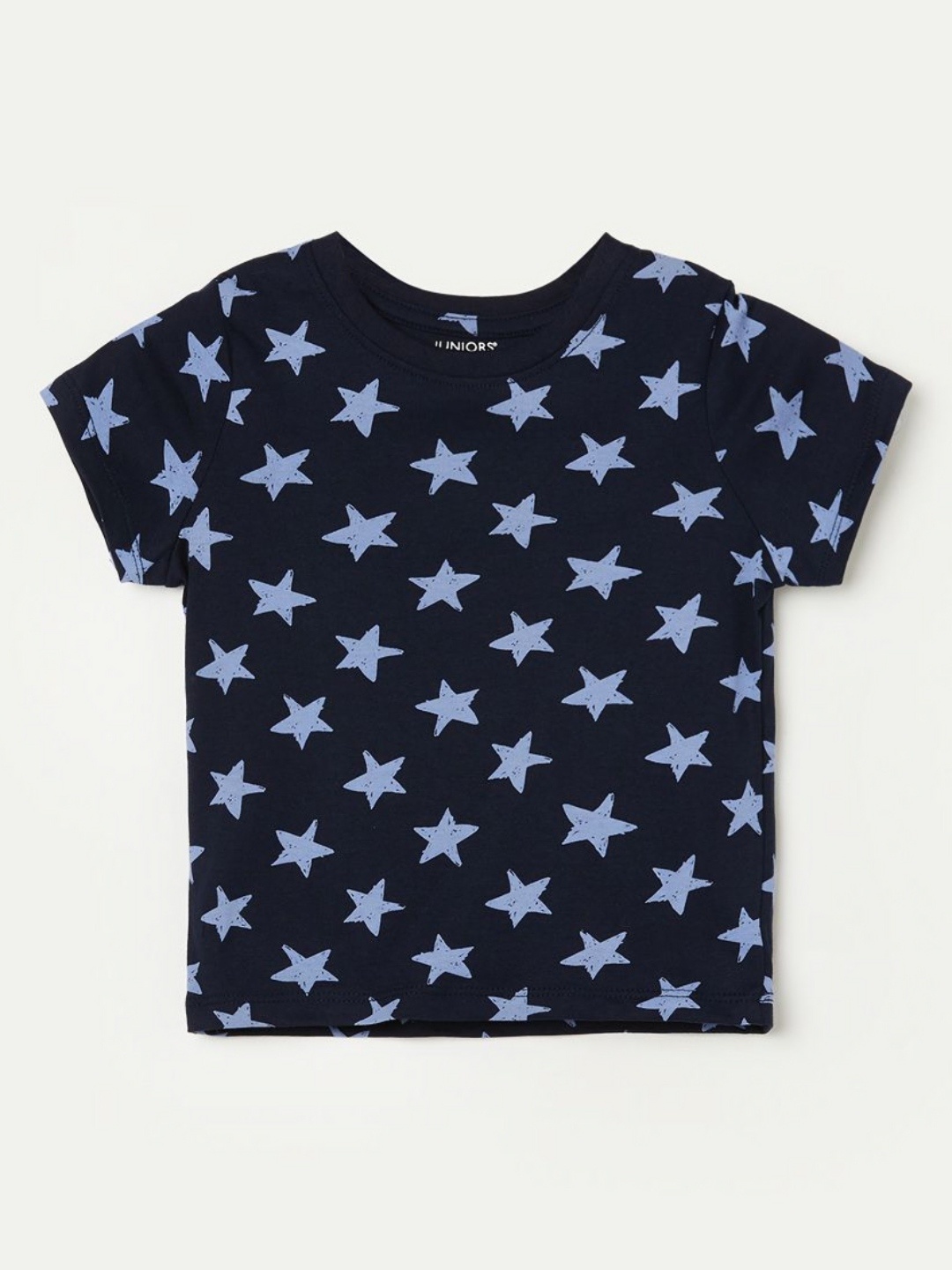 

Juniors by Lifestyle Boys Printed Round Neck Cotton T-shirt, Blue