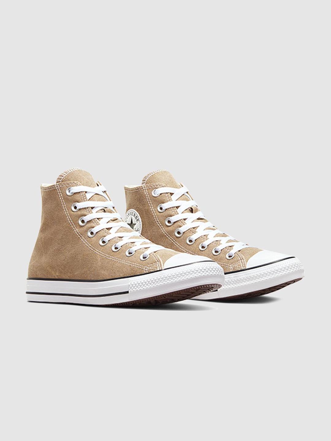 

Converse Unisex Chuck Taylor All Star Washed Canvas High Top Sneakers, Khaki