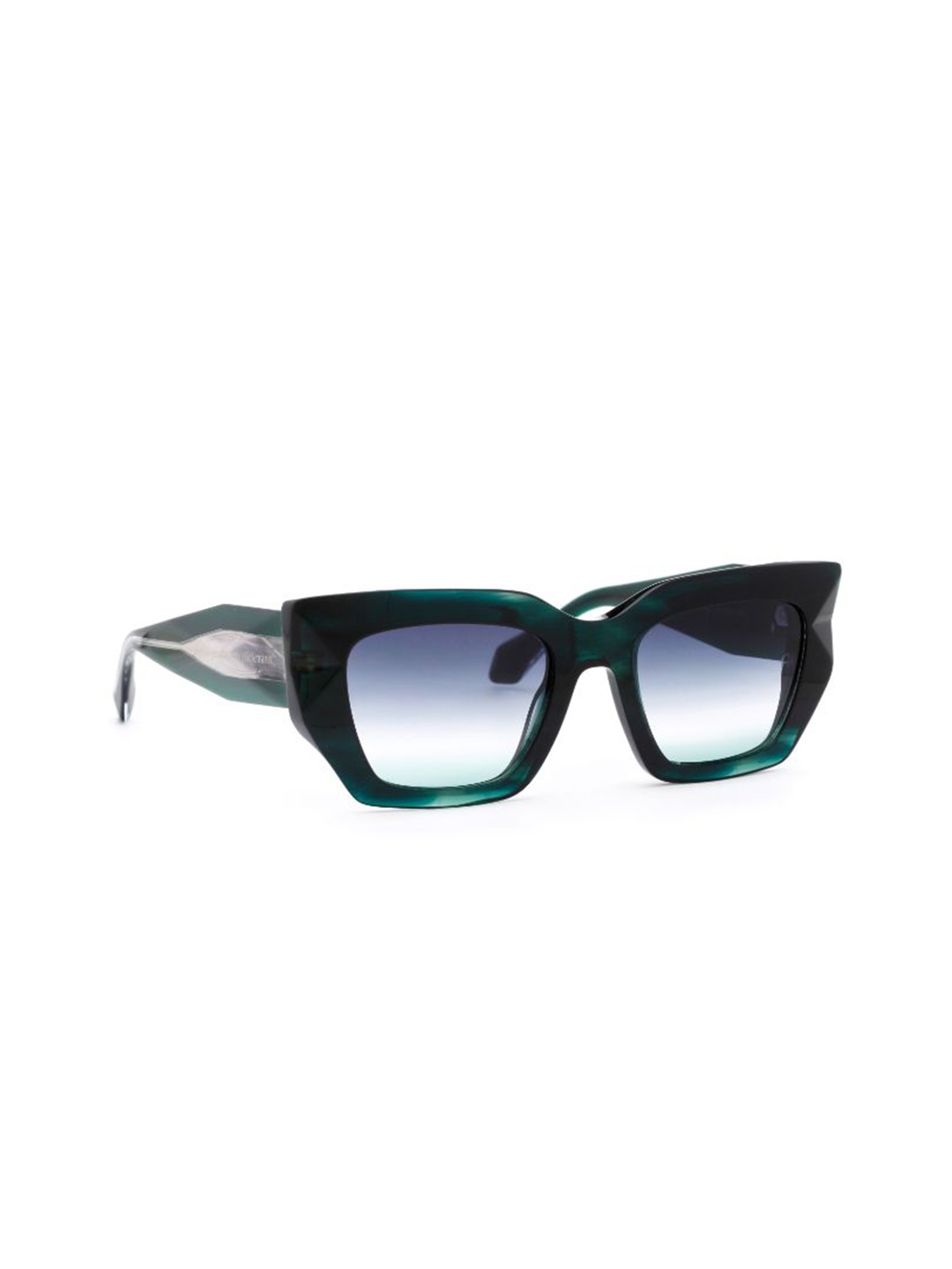 

Ana Hickmann Women Square Sunglasses With UV Protected Lens, Blue