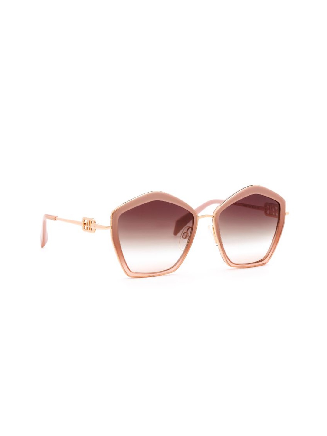 

Ana Hickmann Women Other Sunglasses with UV Protected Lens, Brown