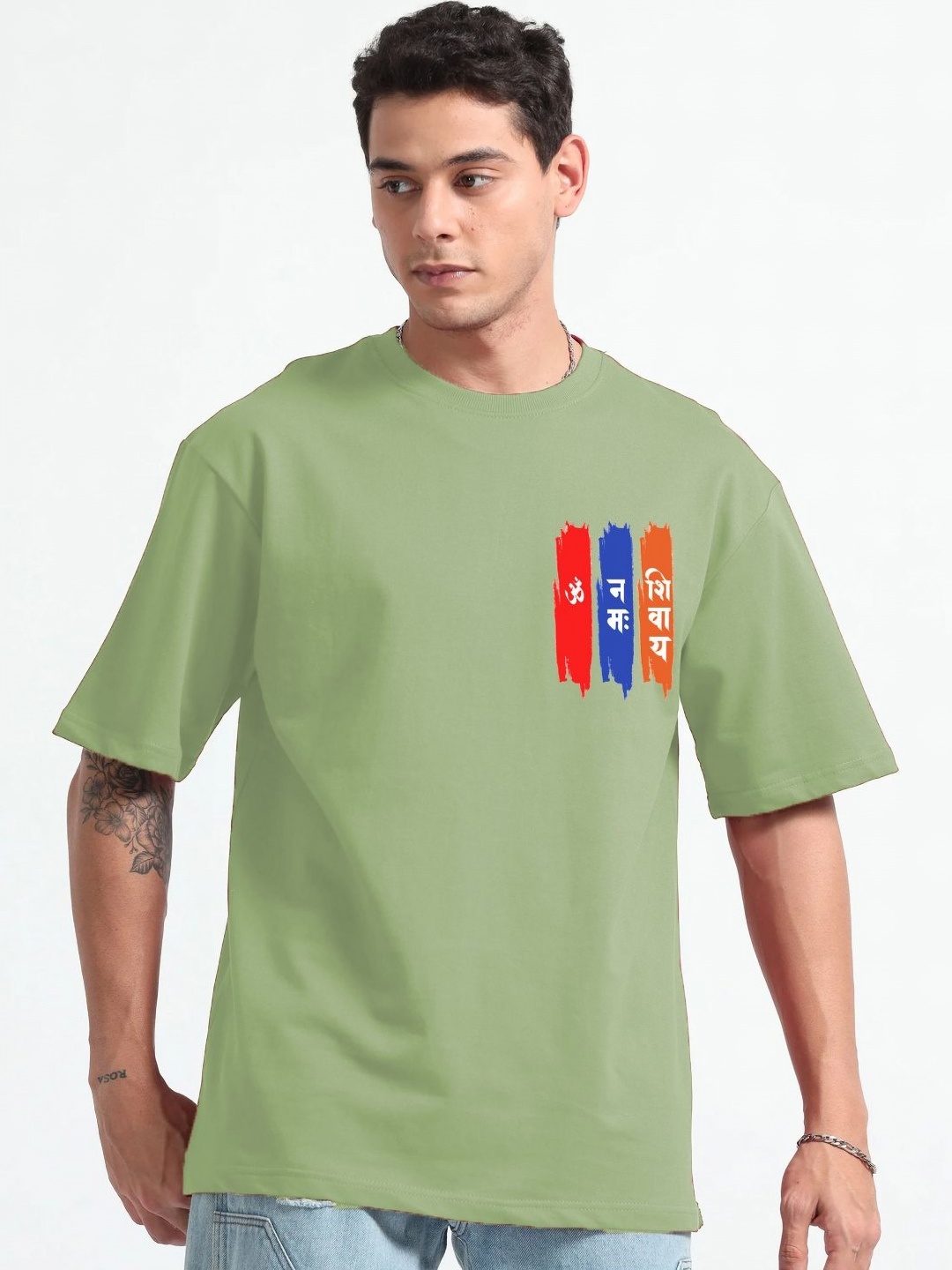 

CLAFOUTIS Men Pockets T-shirt, Teal